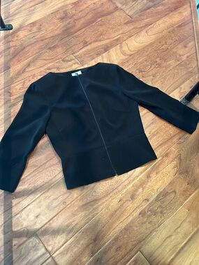 Vintage 1970’s Renfrew Black Blazer Zip Up Jacket Size 0